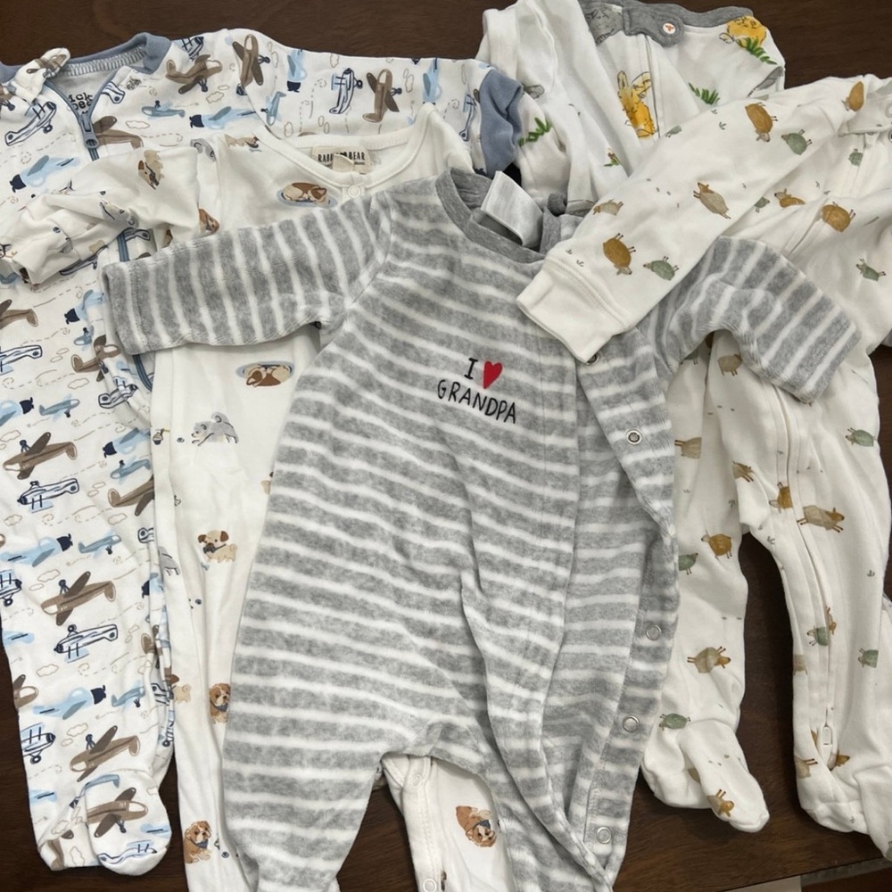 Baby boy footies Bundle